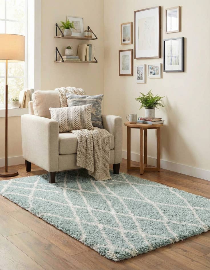 Detail image of 3' 3 x 5' 3 Soft Touch Shag Rug