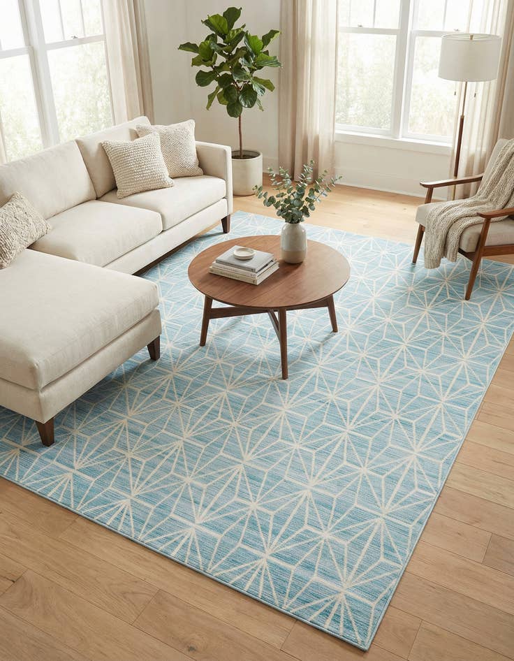 Detail image of Jill Zarin 8' x 10' Uptown Fifth Avenue Rug