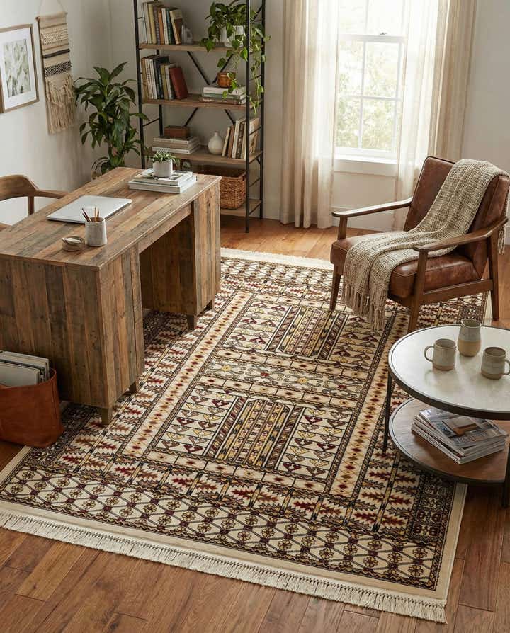 5' 3 x 7' Bokhara Rug