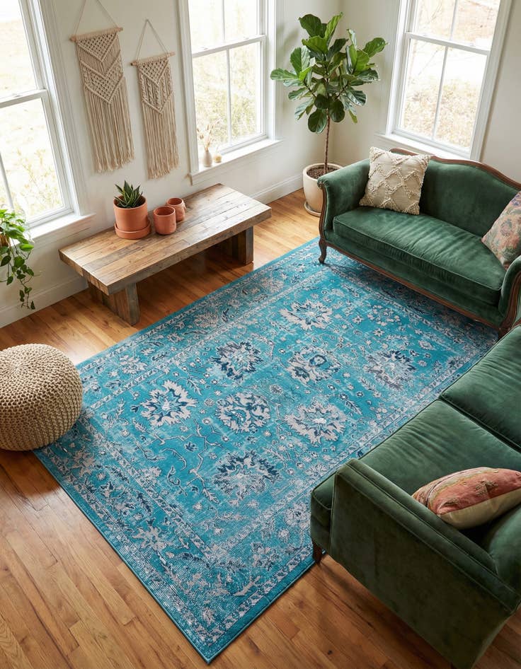 Detail image of 5' 3 x 8' Lucerne Rug