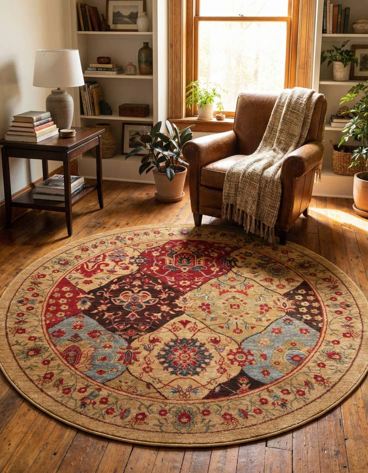 Detail image of 6' x 6' Chelsea Round Rug