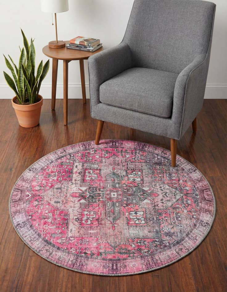 Detail image of 3' 6 x 3' 6 Timeless Round Rug