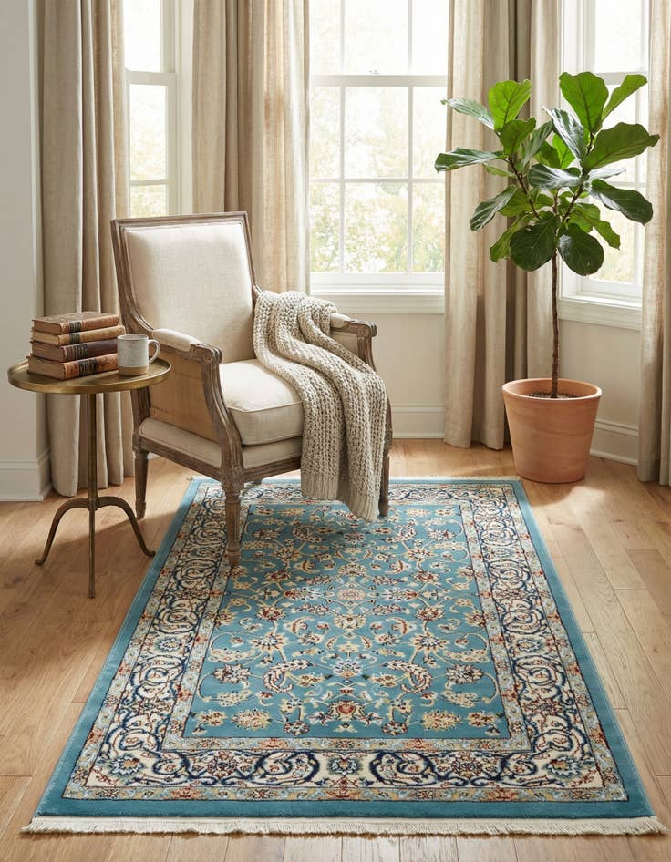 Detail image of 3' x 5' 3 Nain Design Rug