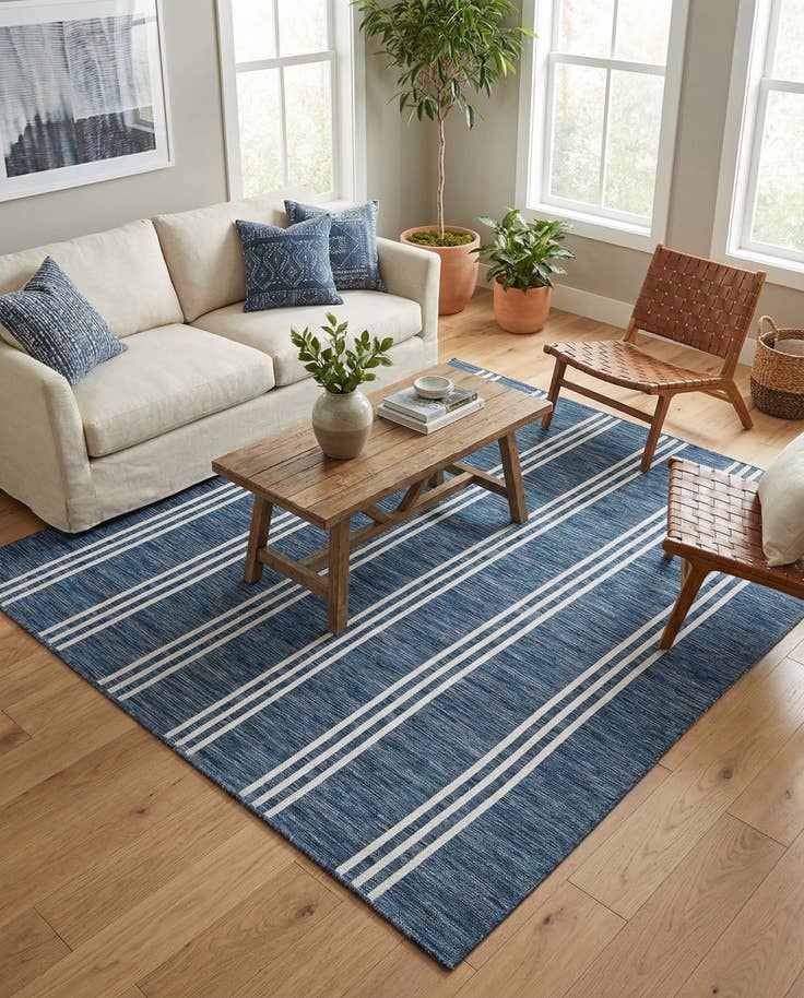 Detail image of 7' 10 x 7' 10 Easy-Clean Jill Zarin Anguilla Indoor / Outdoor Square Rug