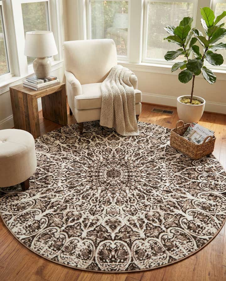 215cm x 215cm Monaco Tapis Rond