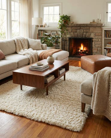  5' x 8' Infinity Shag Rug