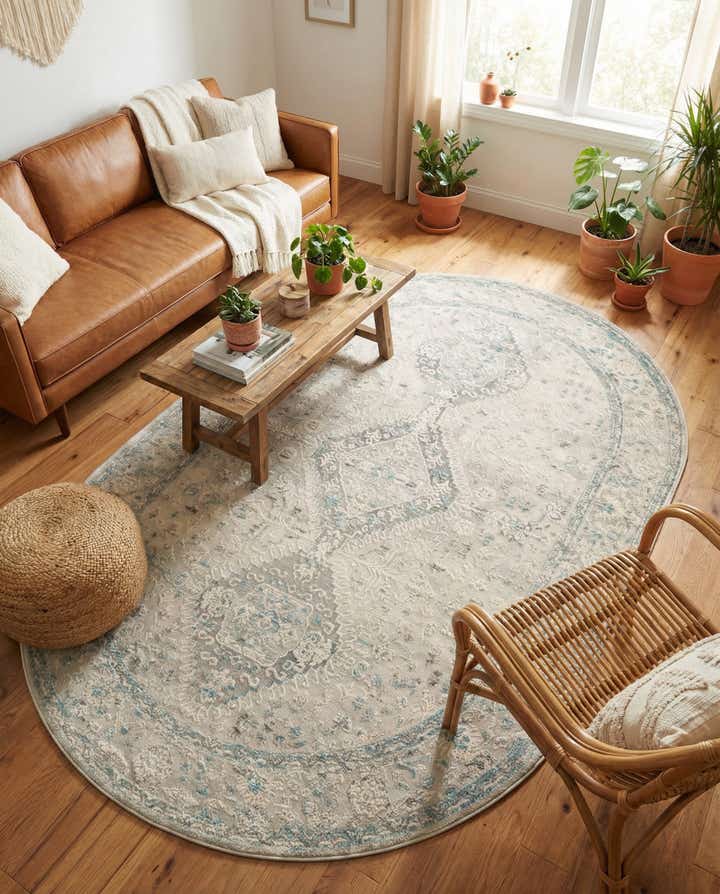 5' 3 x 8' Finsbury Oval Rug