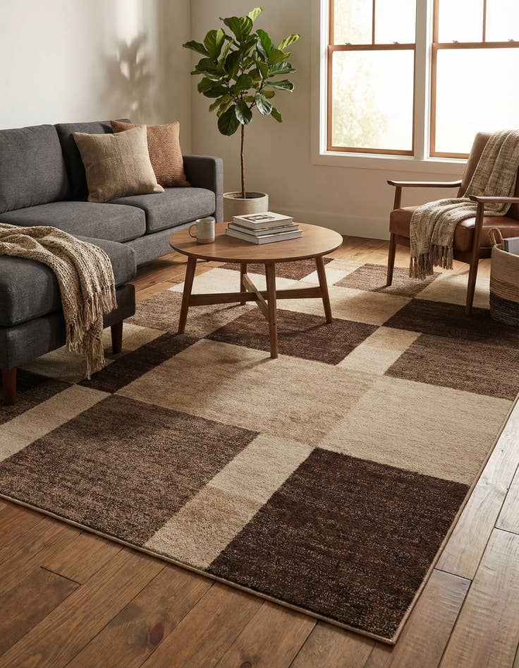 Detail image of 6' 1 x 9' Equinox Rug