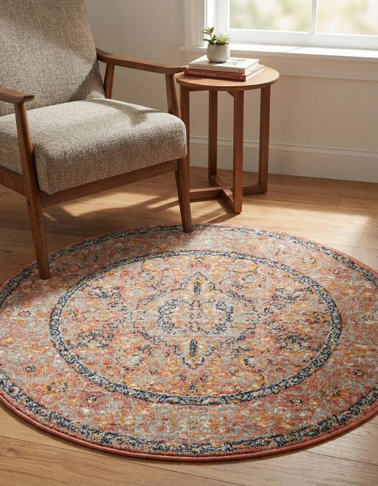 Detail image of 3' 3 x 3' 3 Lola Round Rug