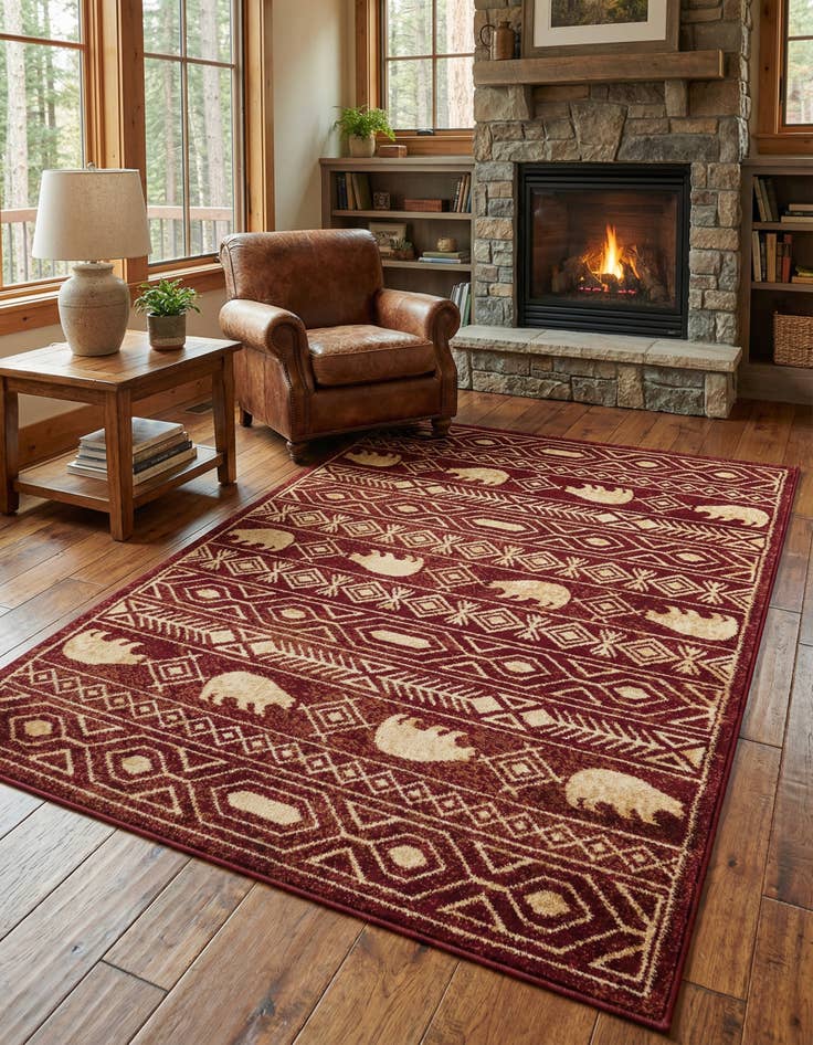 Detail image of 4' x 6' Pioneer Rug
