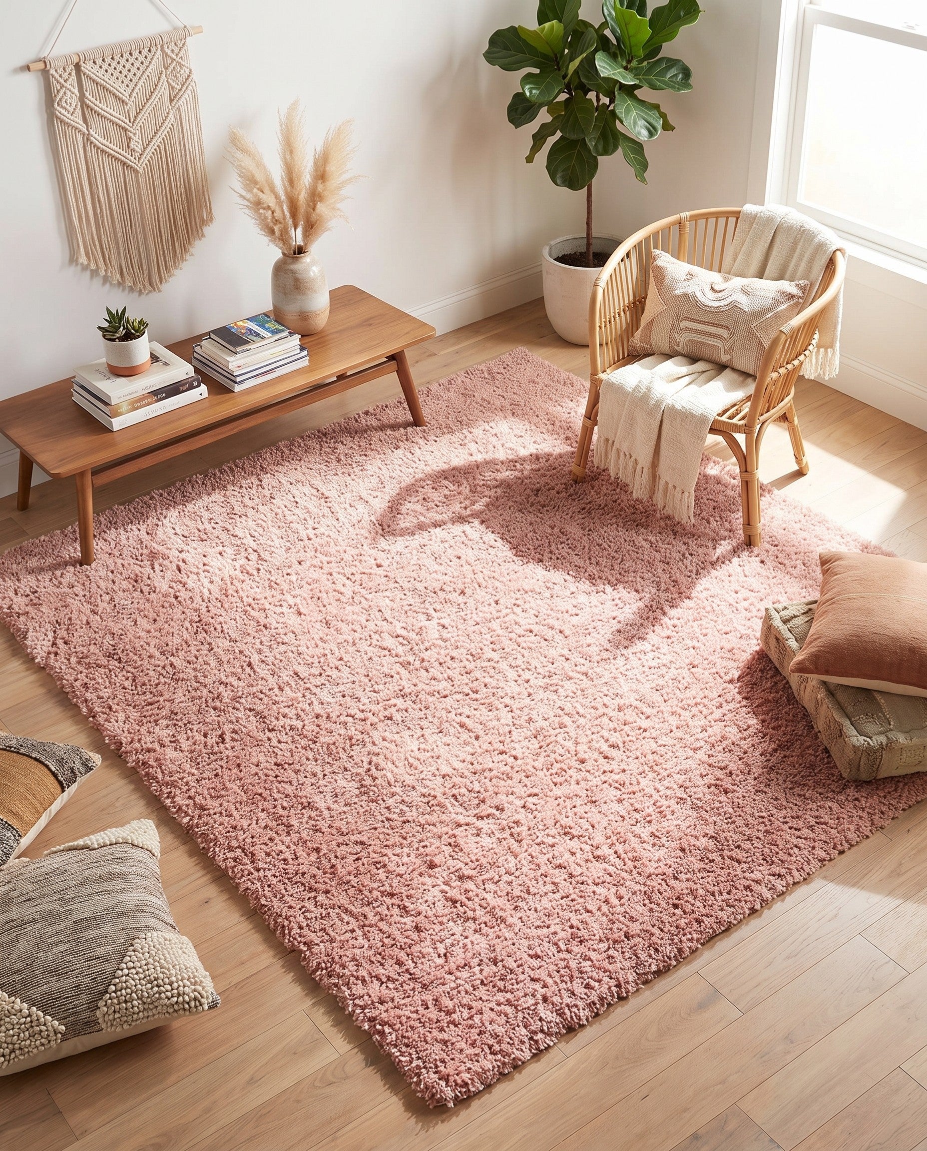 7' x 7' Zermatt Shag Square Rug