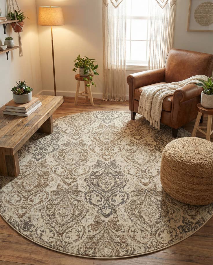 Detail image of 8' x 8' Mojave Round Rug