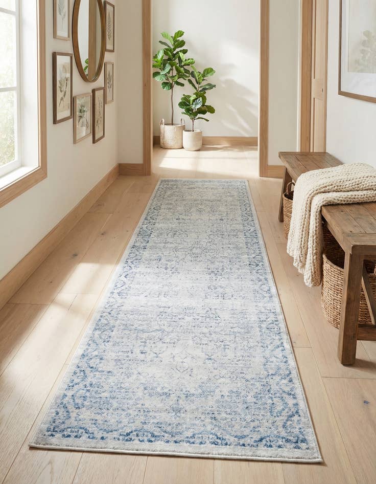 Detail image of 2' 7 x 10' Noble Runner Rug