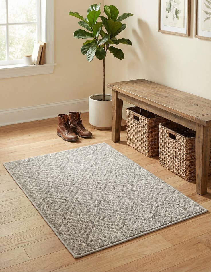 Detail image of 2' x 3' Easy-Clean Sabrina Soto Indoor / Outdoor Rug