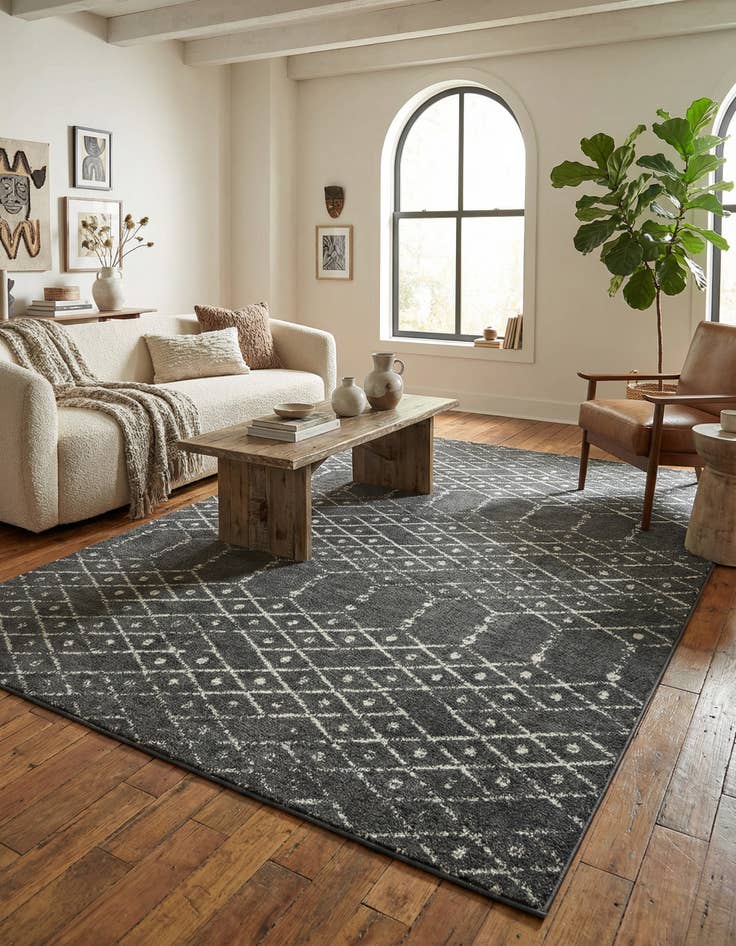 Detail image of 9' x 12' Paxon Trellis Rug
