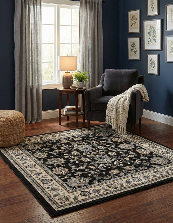 Detail image of 6' x 6' Yasmin Square Rug