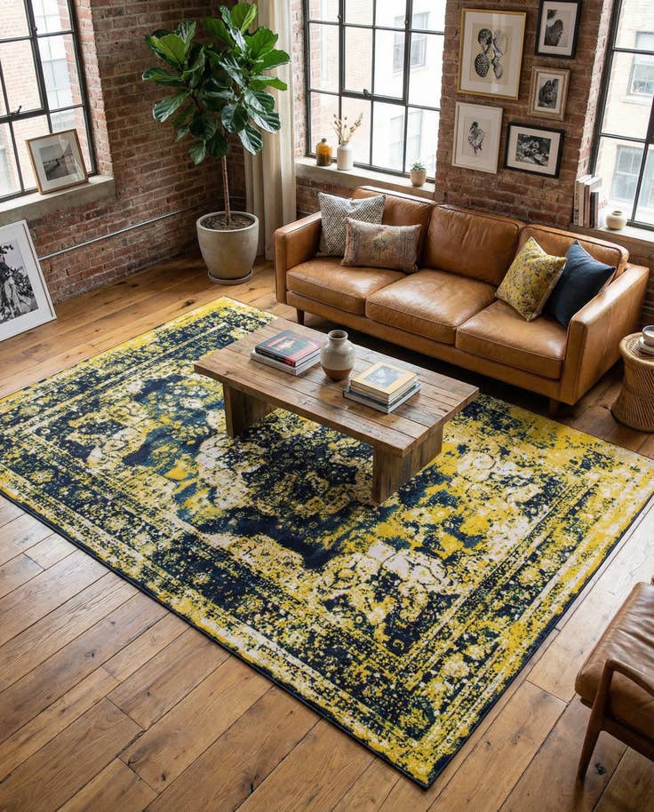 Detail image of 7' x 10' Monte Carlo Rug With Pad Bundle