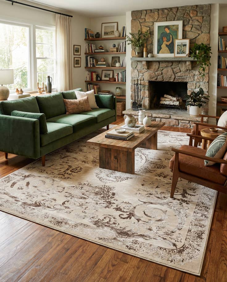 Detail image of 9' x 12' Finsbury Rug