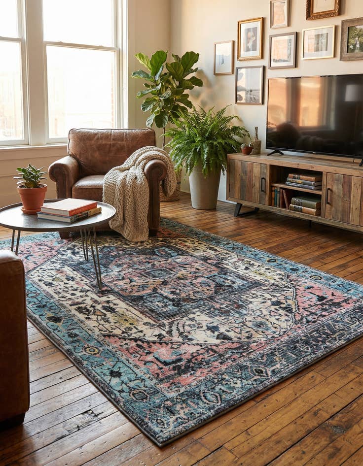 Detail image of 5' 3 x 7' 9 Medina Rug