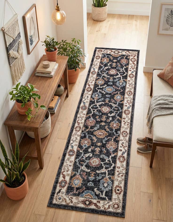 Detail image of 2' x 8' Eco Traditional Runner Rug