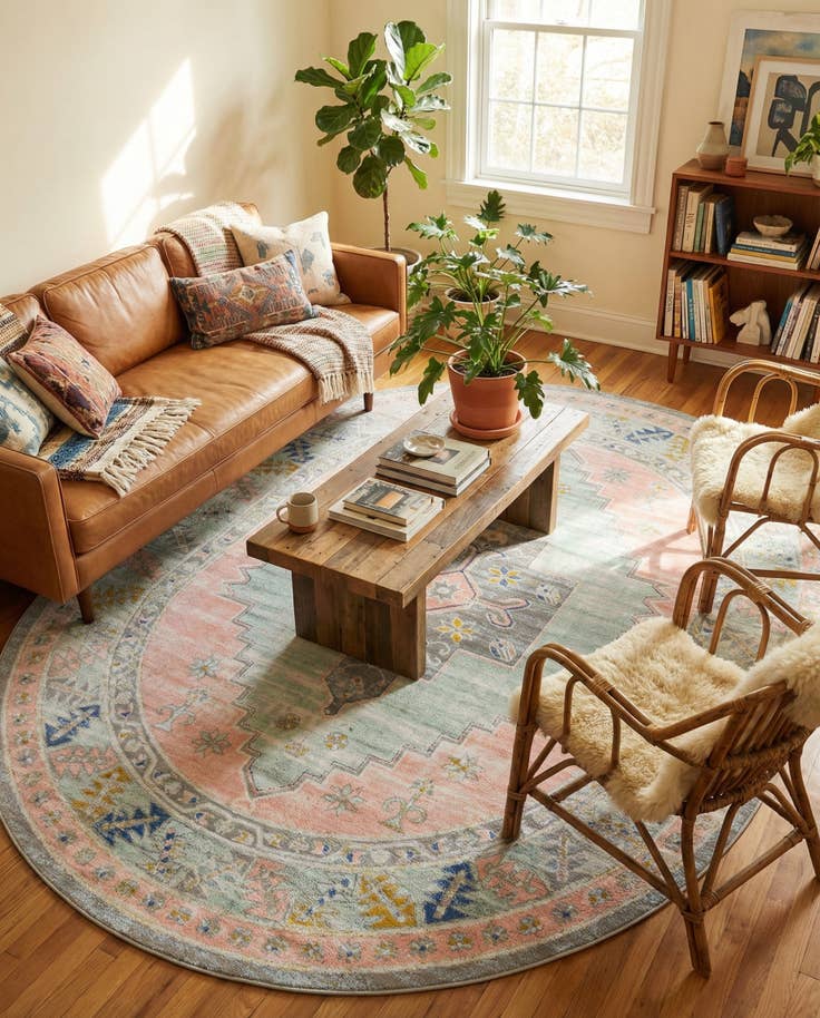Detail image of 8' x 10' Whitney Oval Rug