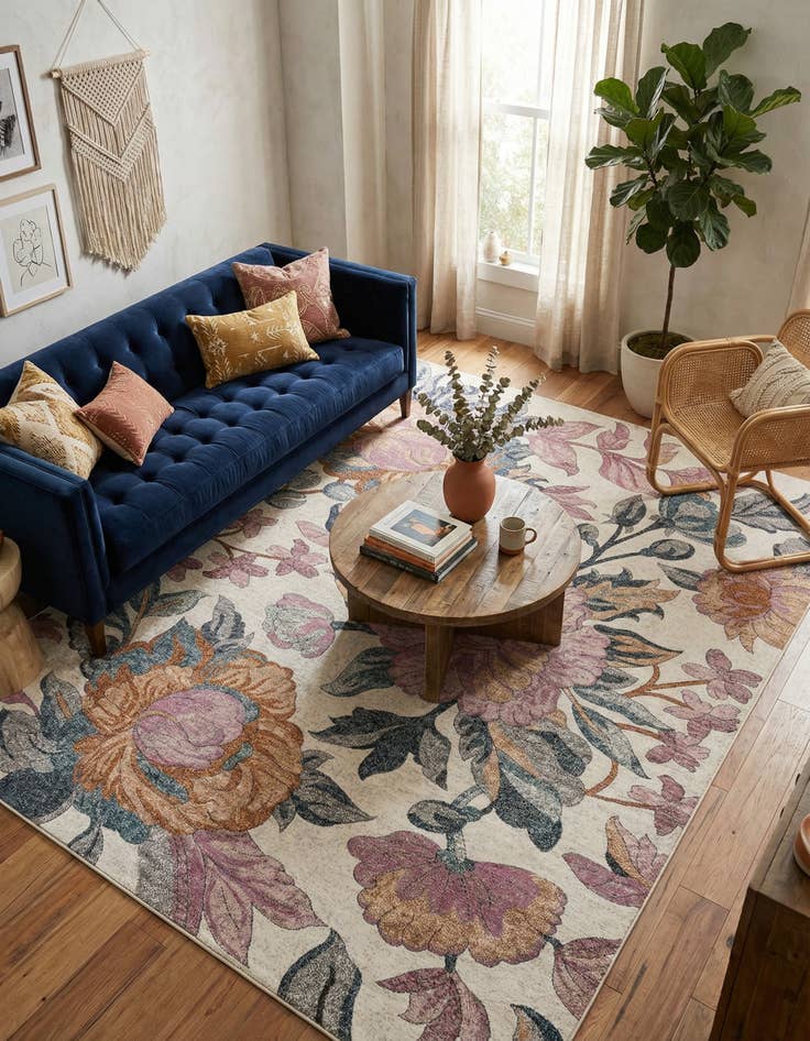 Detail image of 10' x 13' Blossom Rug