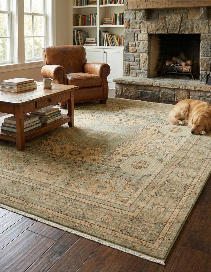 Detail image of 10' x 11' 4 Mamluk Rug