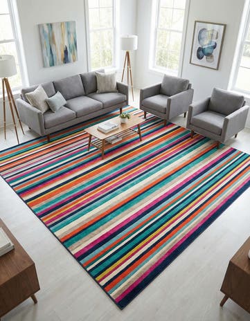 Azalea Square Rug