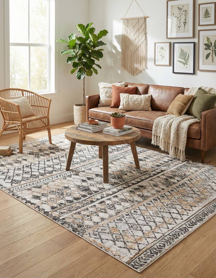 Detail image of 7' x 10' Leipzig Rug