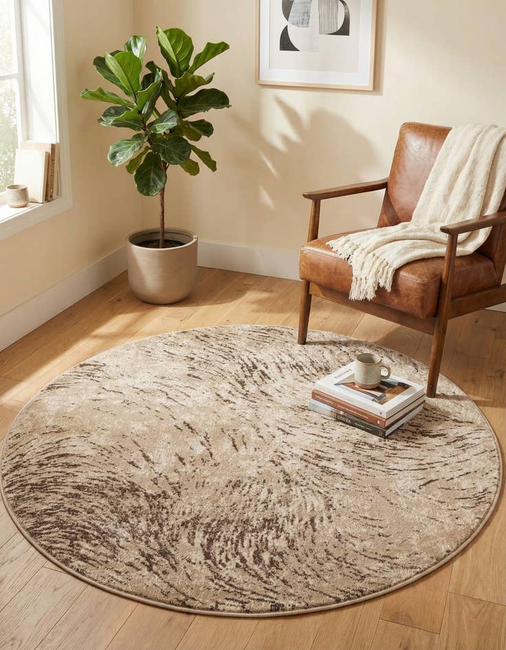 Detail image of 4' x 4' Oasis Round Rug
