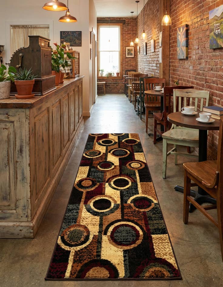 Detail image of 2' x 6' Cafe Runner Rug
