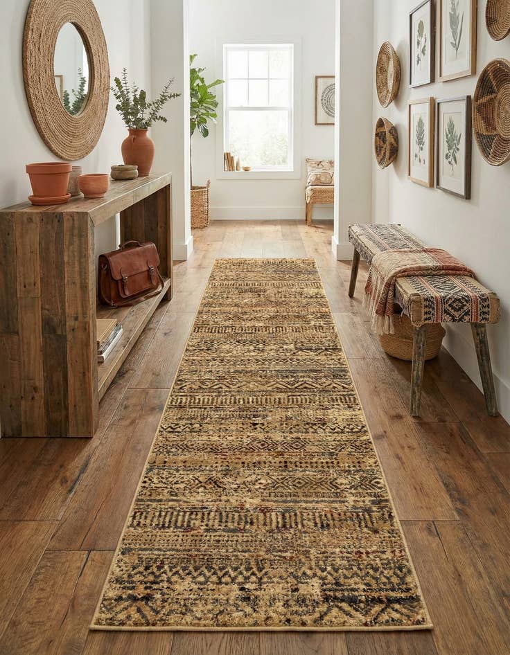 Detail image of 2' 7 x 10' Saturn Runner Rug