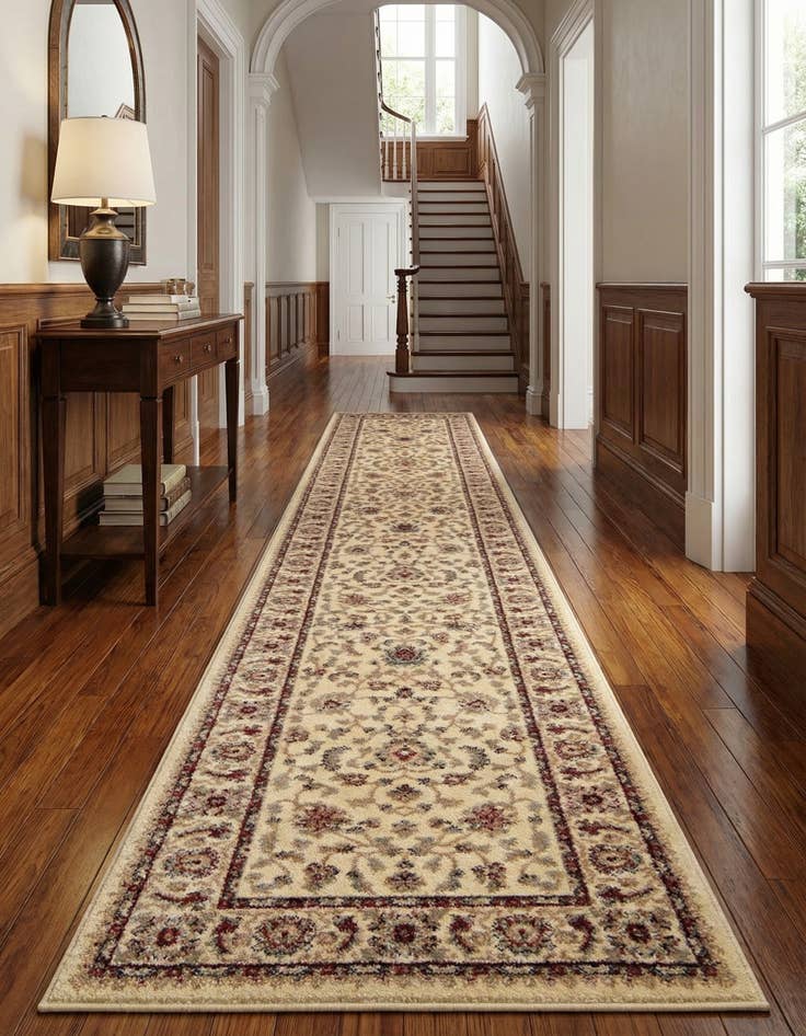 Detail image of 2' 7 x 13' Classic Agra Runner Rug