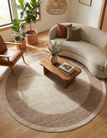 Jill Zarin 8' x 8' Uptown Yorkville Round Rug