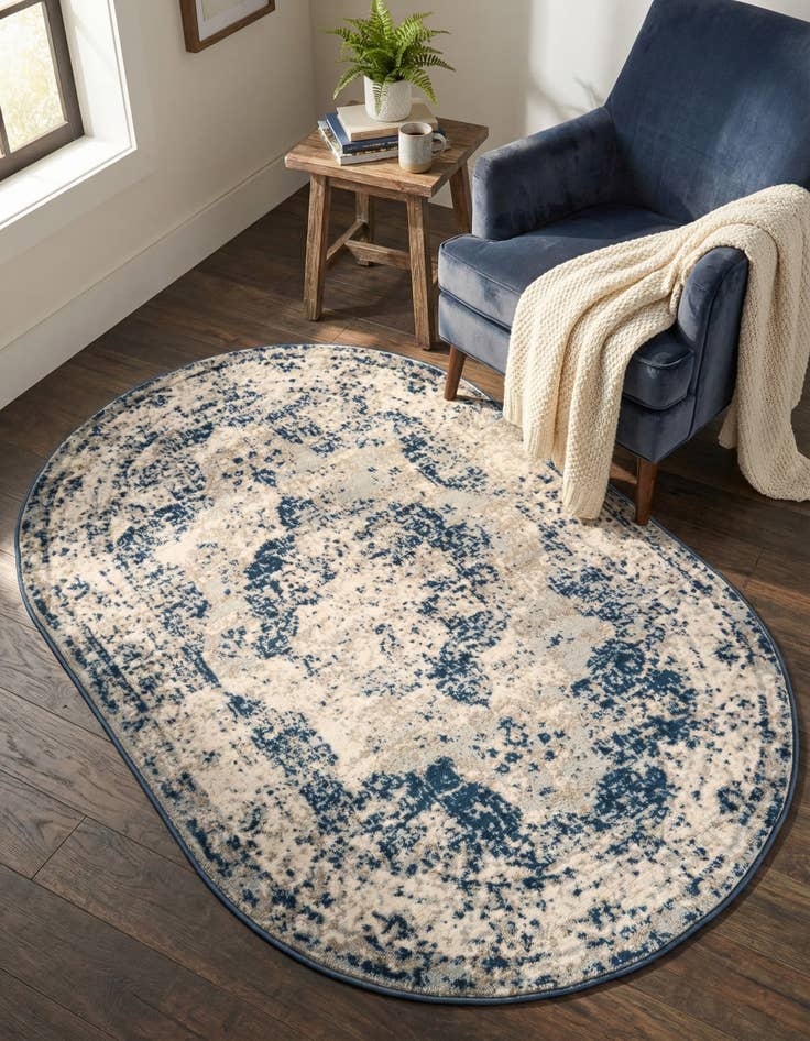 Detail image of 3' x 5' 3 Monte Carlo Oval Rug