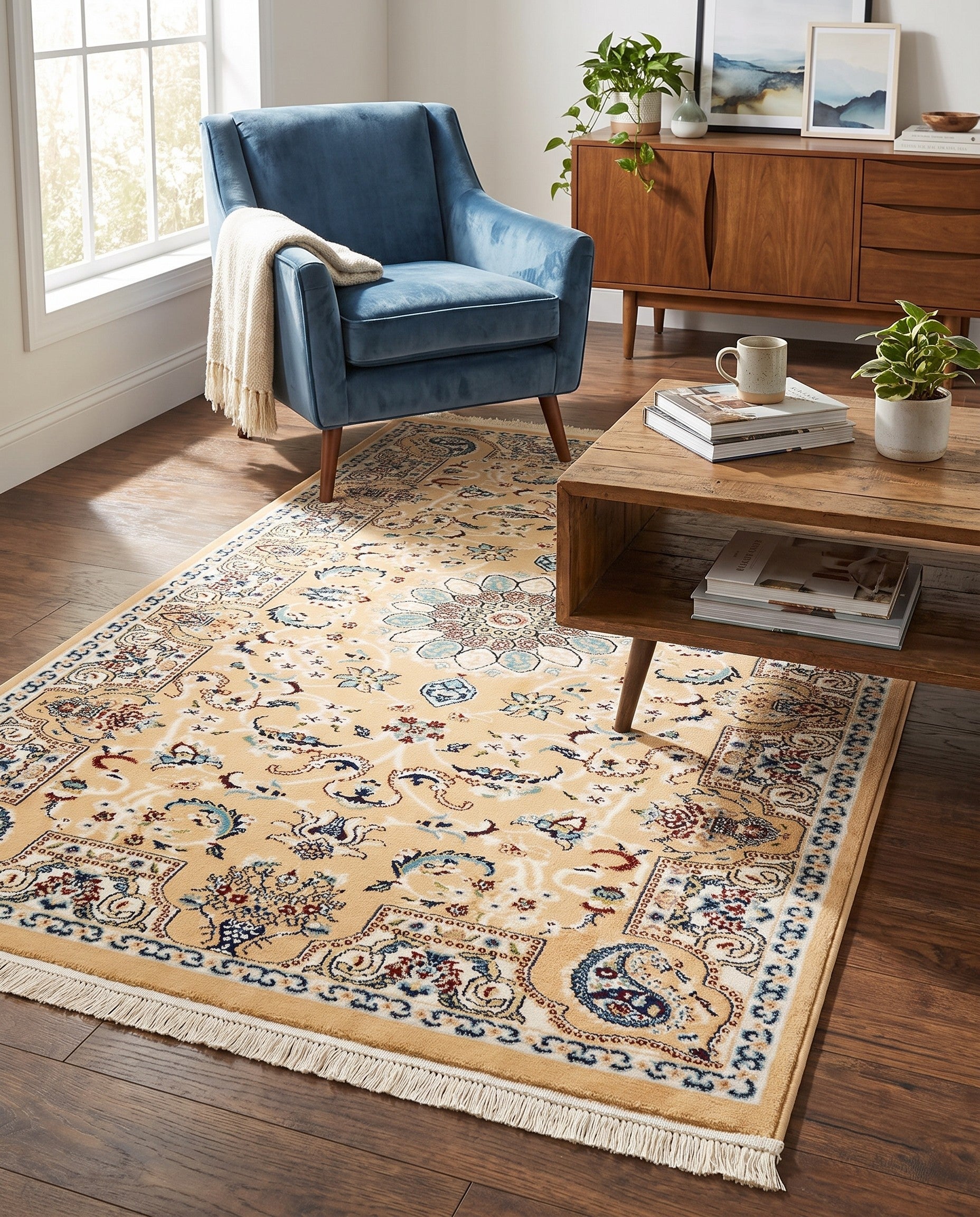 3' x 5' Nain Design Rug