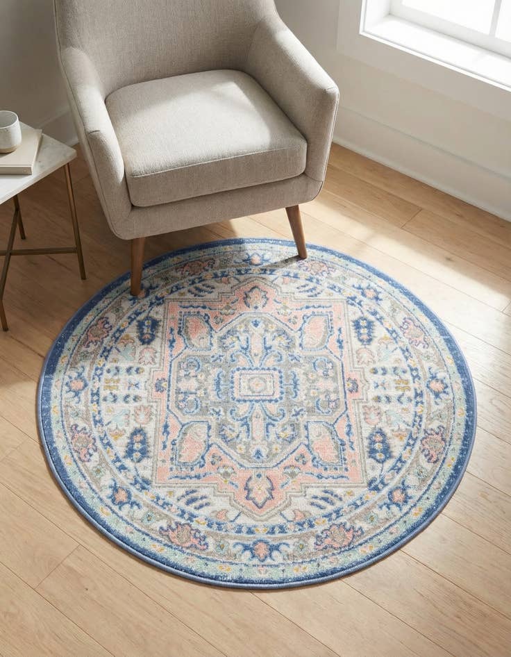 Detail image of 3' 3 x 3' 3 Whitney Round Rug