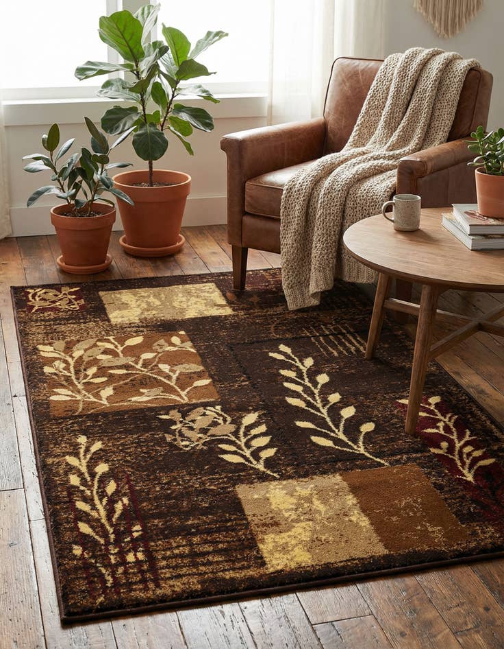 Detail image of 3' 1 x 5' 3 Cafe Rug