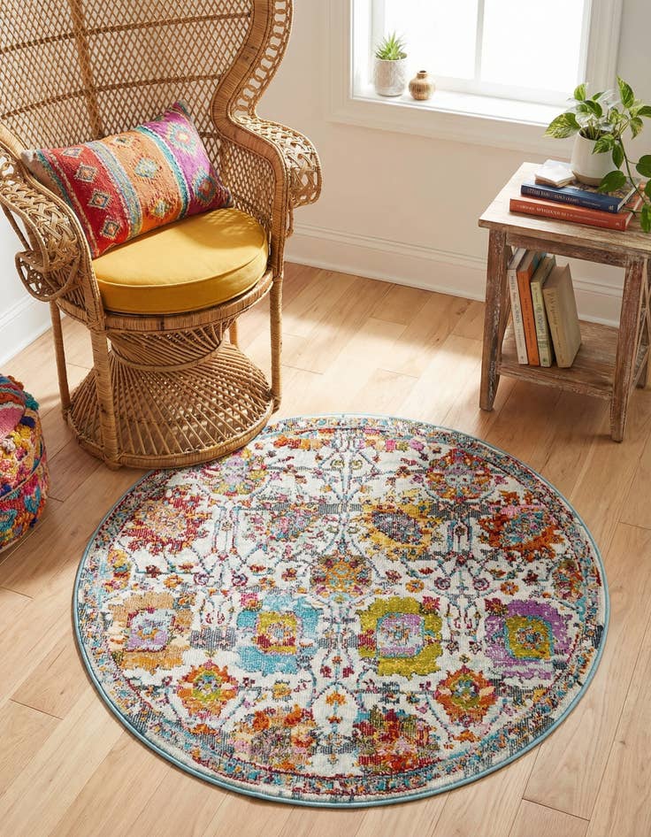 Detail image of 3' 3 x 3' 3 Paragon Round Rug
