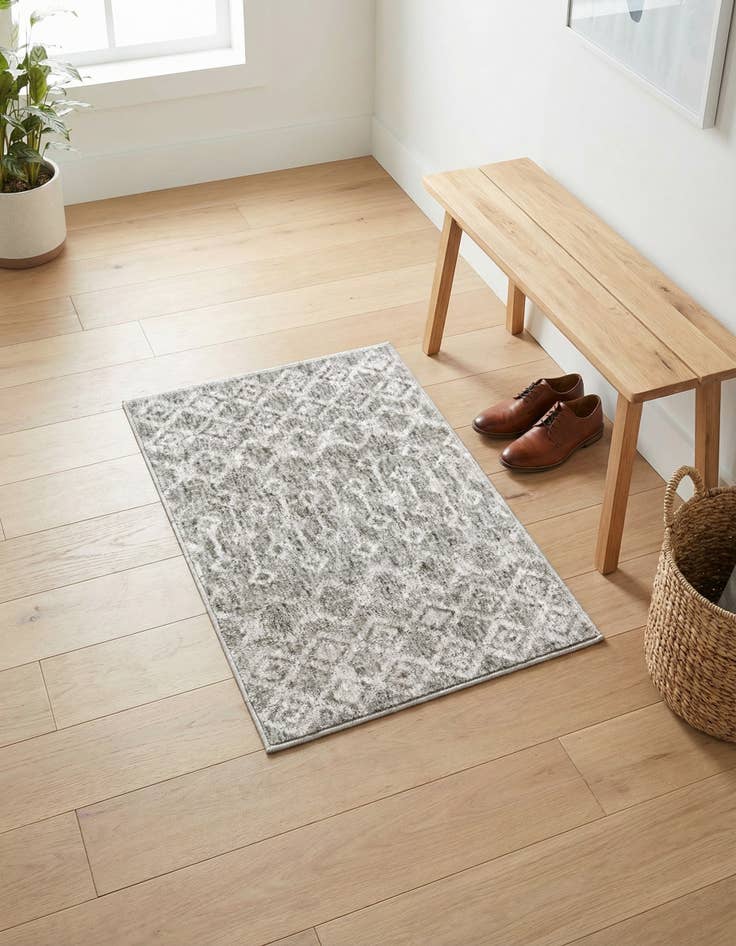 Detail image of 2' x 3' Eco Trellis Rug