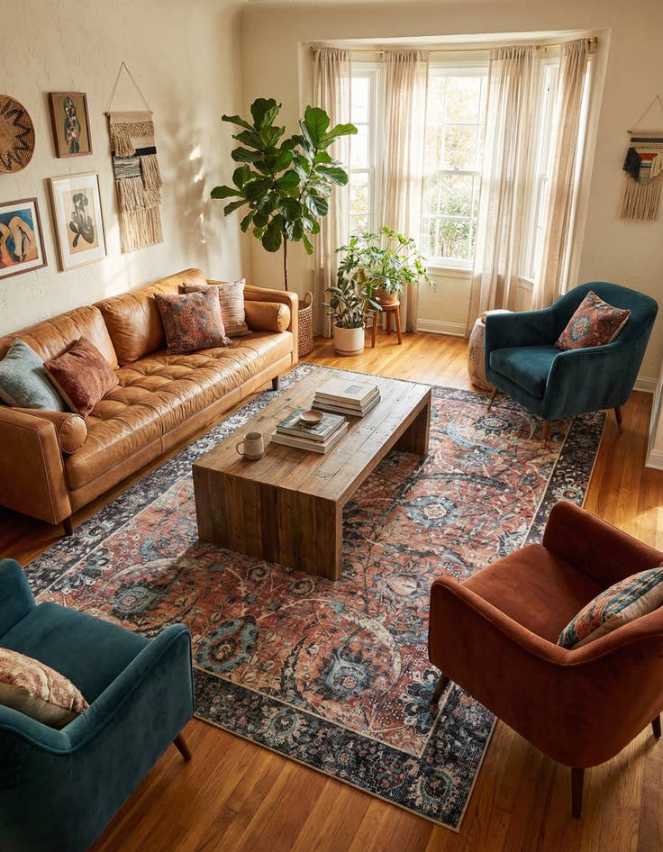 Detail image of 9' 5 x 13' 1 Timeless Rug