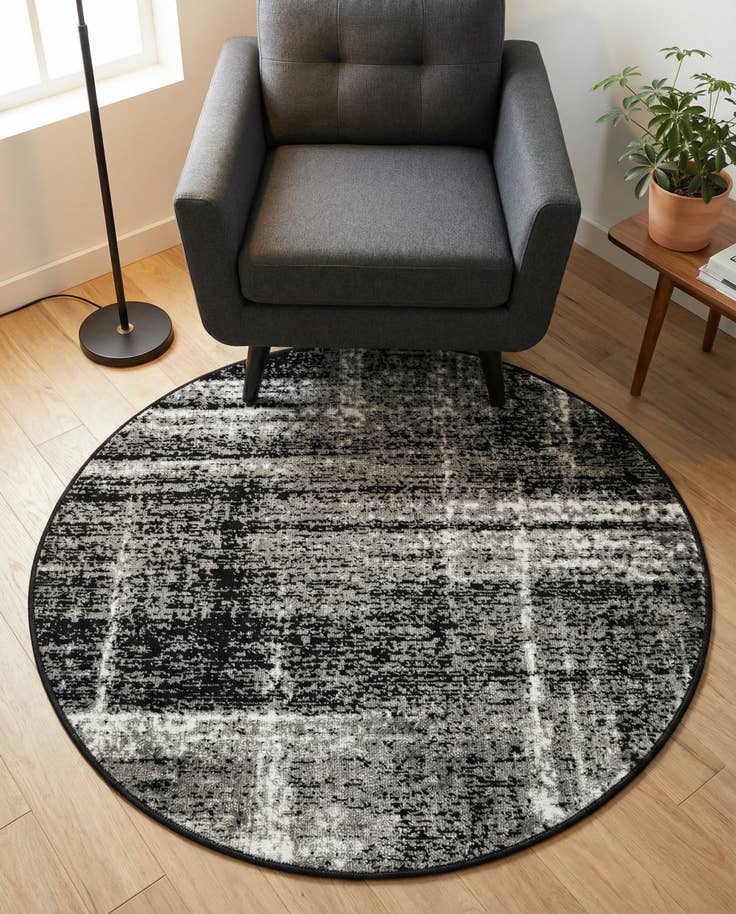 Detail image of 3' x 3' Laguna Round Rug
