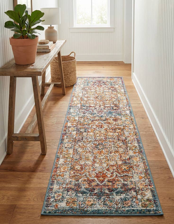 Detail image of 2' x 6' Isabella Runner Rug