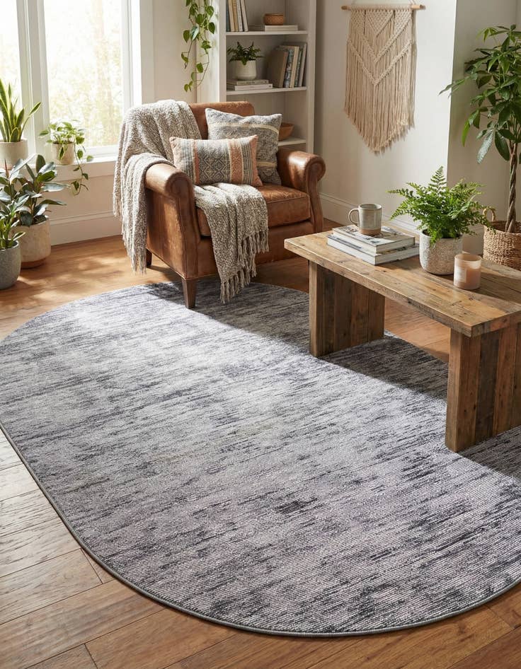 Detail image of  5' x 8' Asha Oval Rug