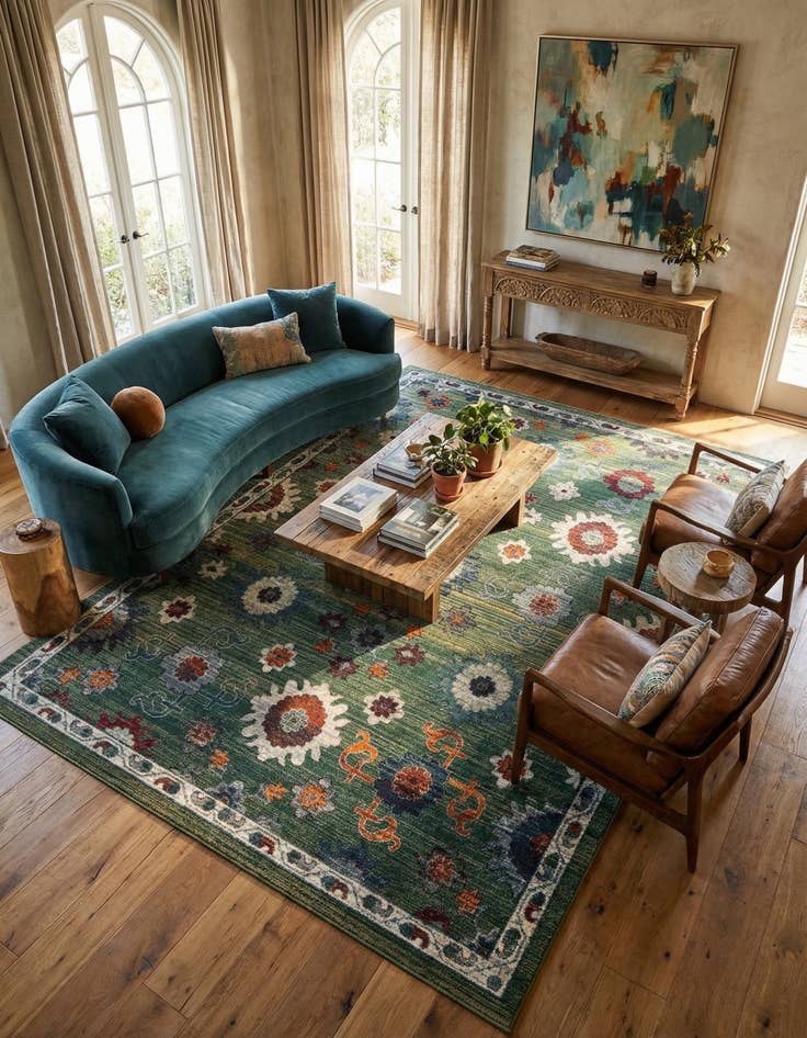 Detail image of 10' x 14' Isabella Rug