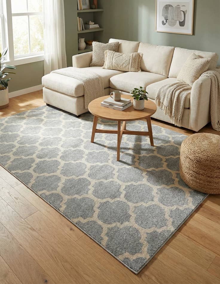 Detail image of 6' x 9' Lattice Rug