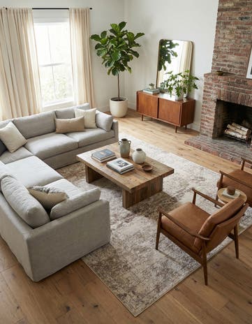 Ivory Oregon Rug