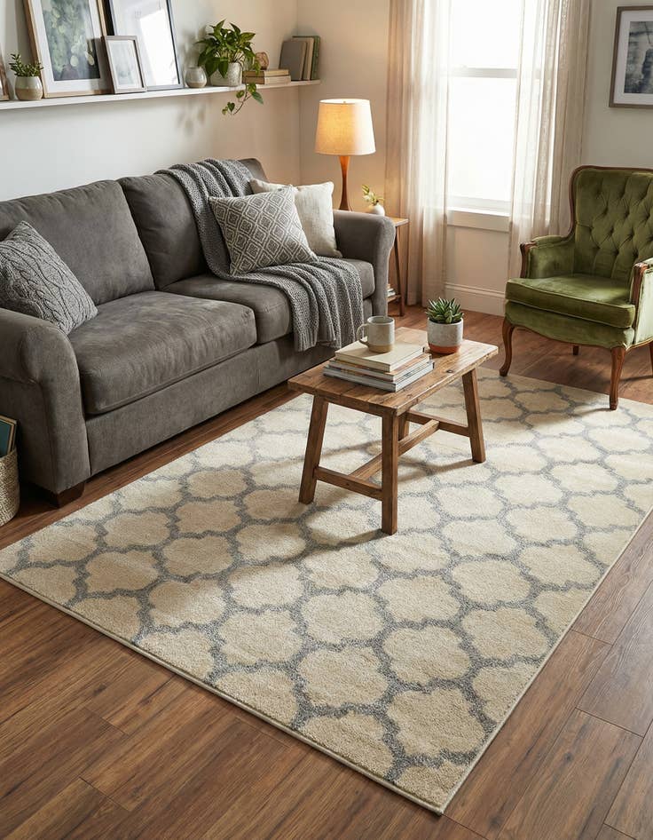 Detail image of 4' x 6' Trellis Rug