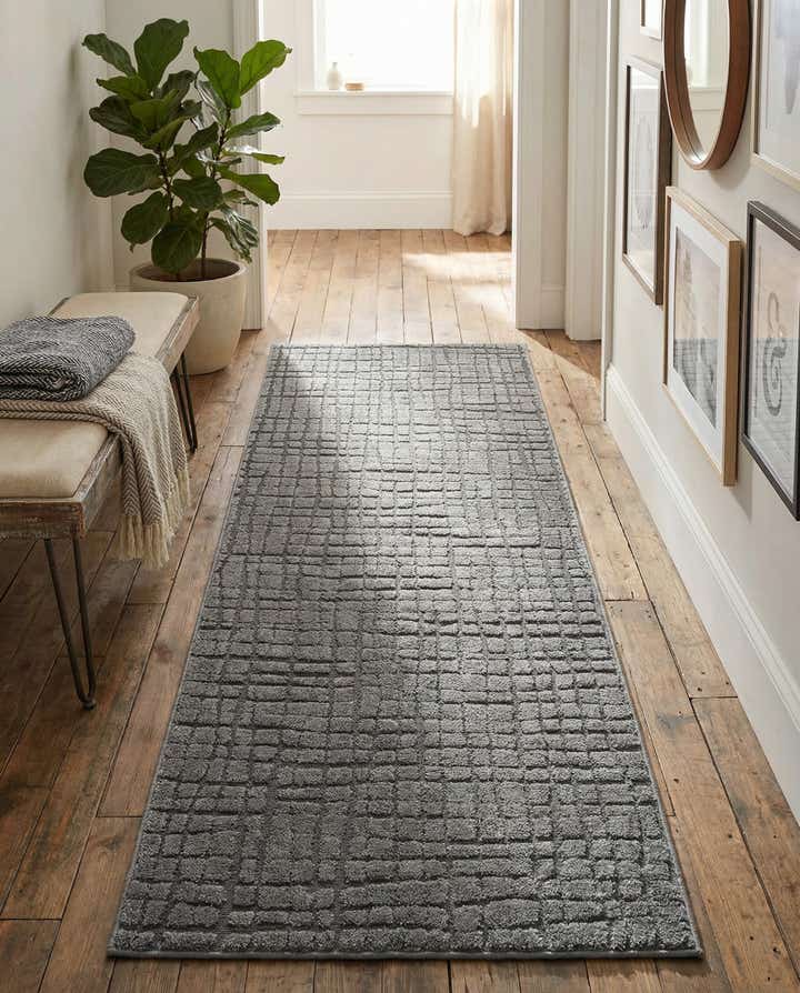 2' 2 x 6' Textura Designer Runner Rug