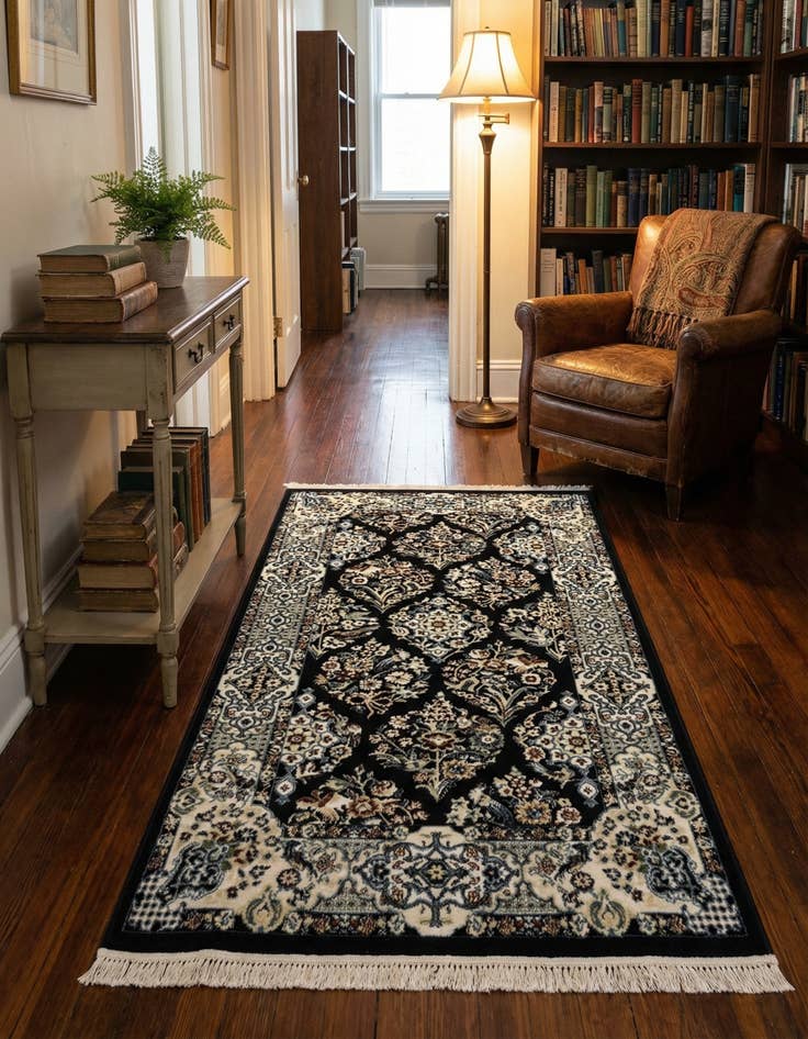 Detail image of 3' x 5' 3 Nain Design Rug